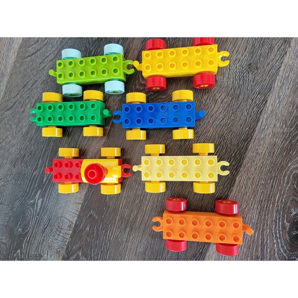 LEGO DUPLO Set - Animals, Cars, Train, Tractor - Colorful Building Blocks Toy #1 - Picture 2 of 5